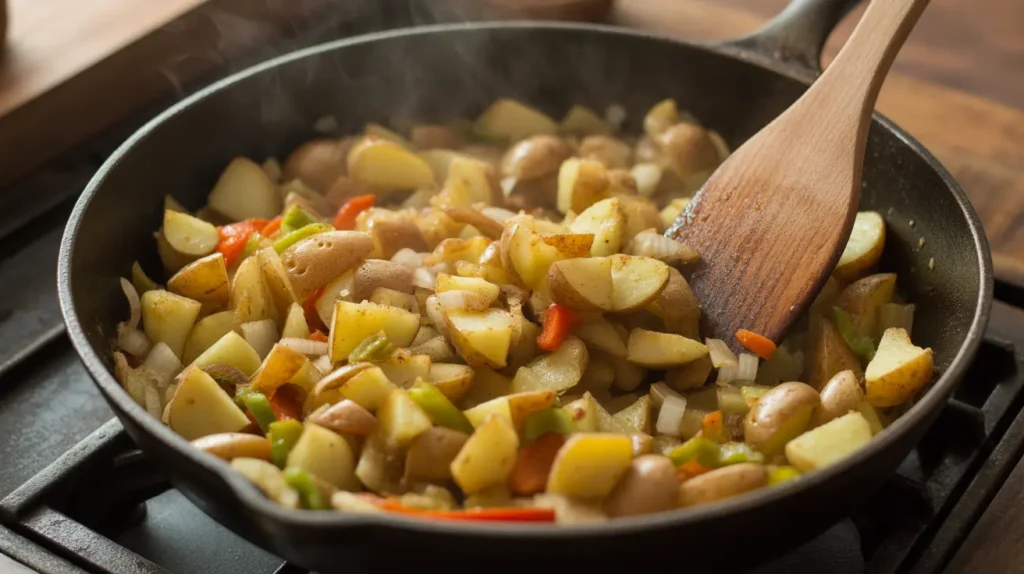 How to make easy breakfast potatoes recipe