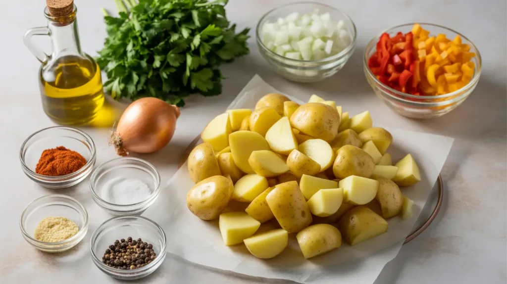 easy breakfast potatoes recipe Ingredients