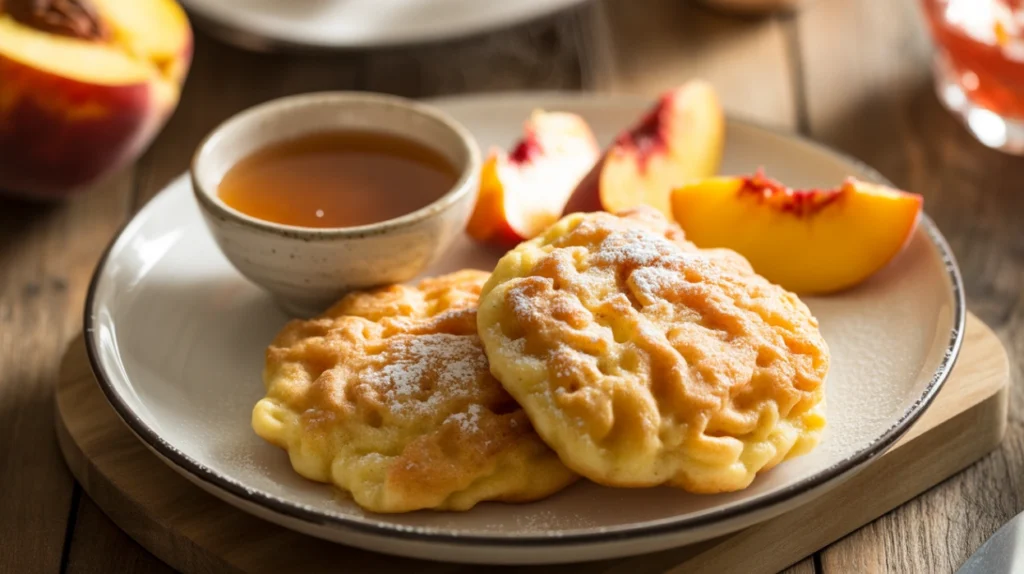 fresh peach fritters recipe Serving or Storage Tips