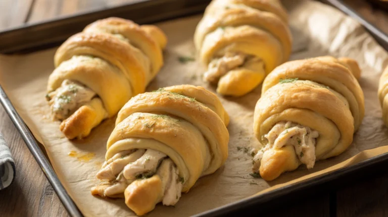 Chicken Stuffed Crescent Rolls Easy Recipe