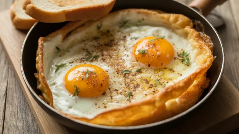 Crispy Feta Fried Eggs Recipe